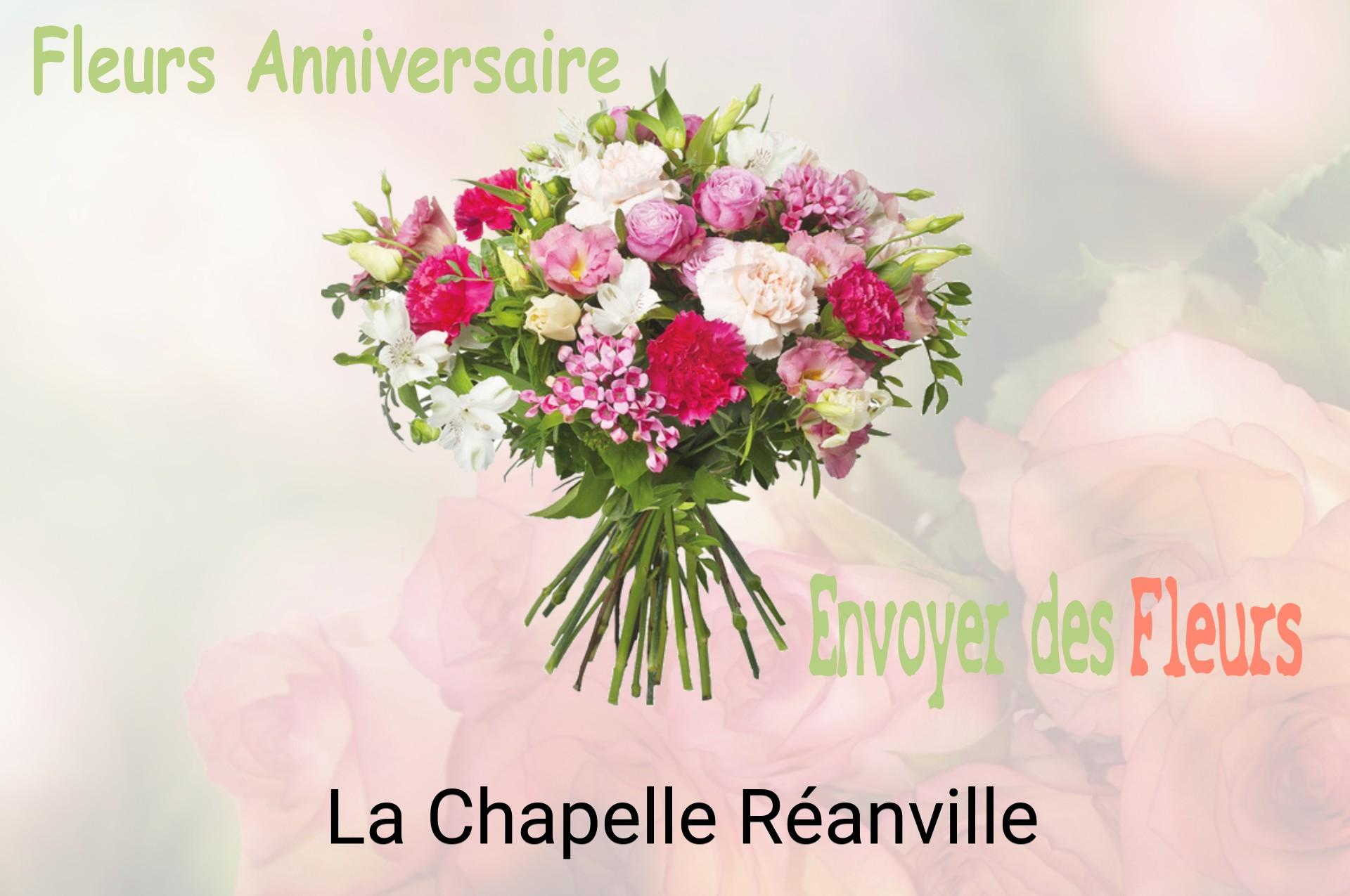 Bouquet de fleurs d’anniversaire livré à La Chapelle-Réanville