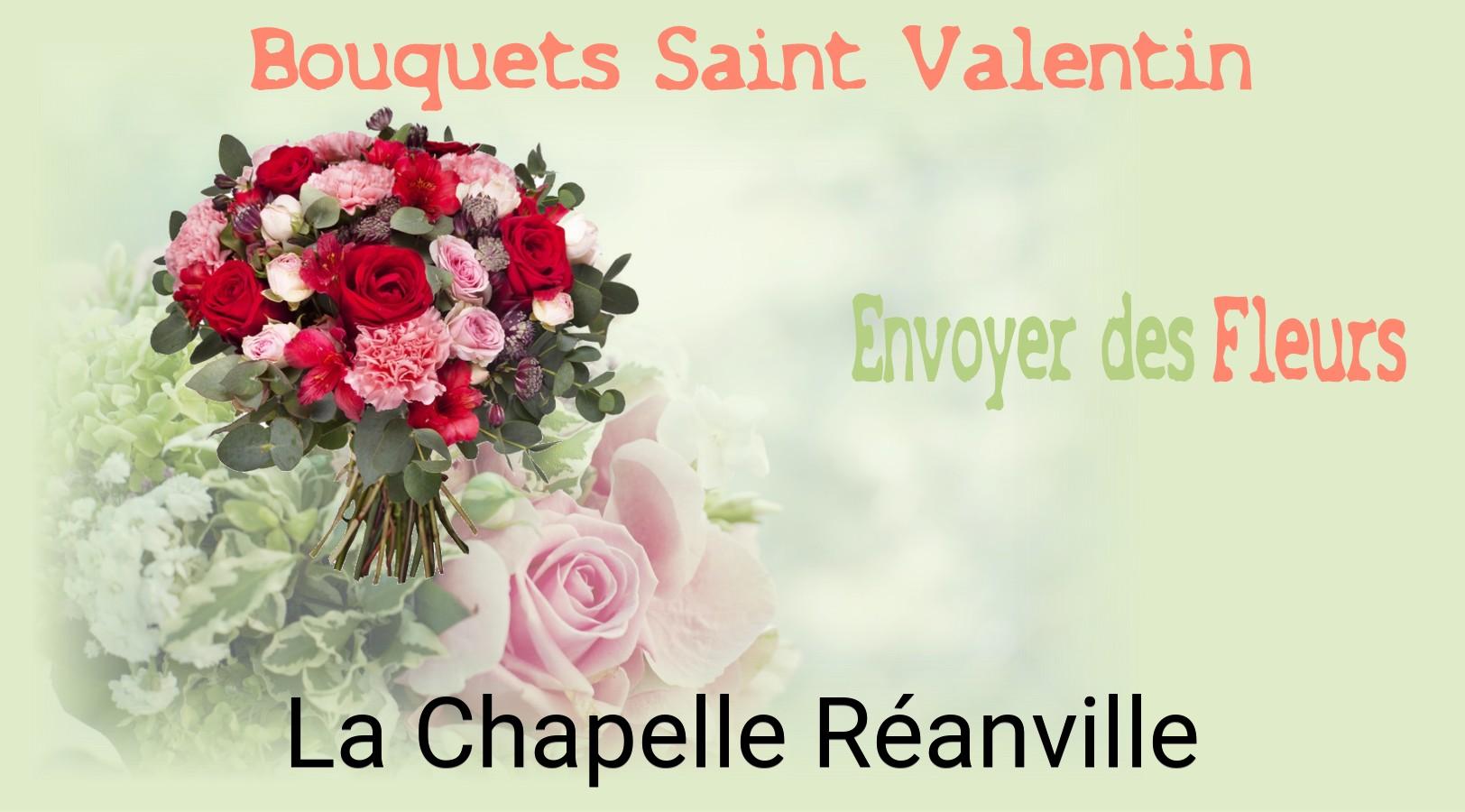 Roses de Saint-Valentin livrées à La Chapelle-Réanville